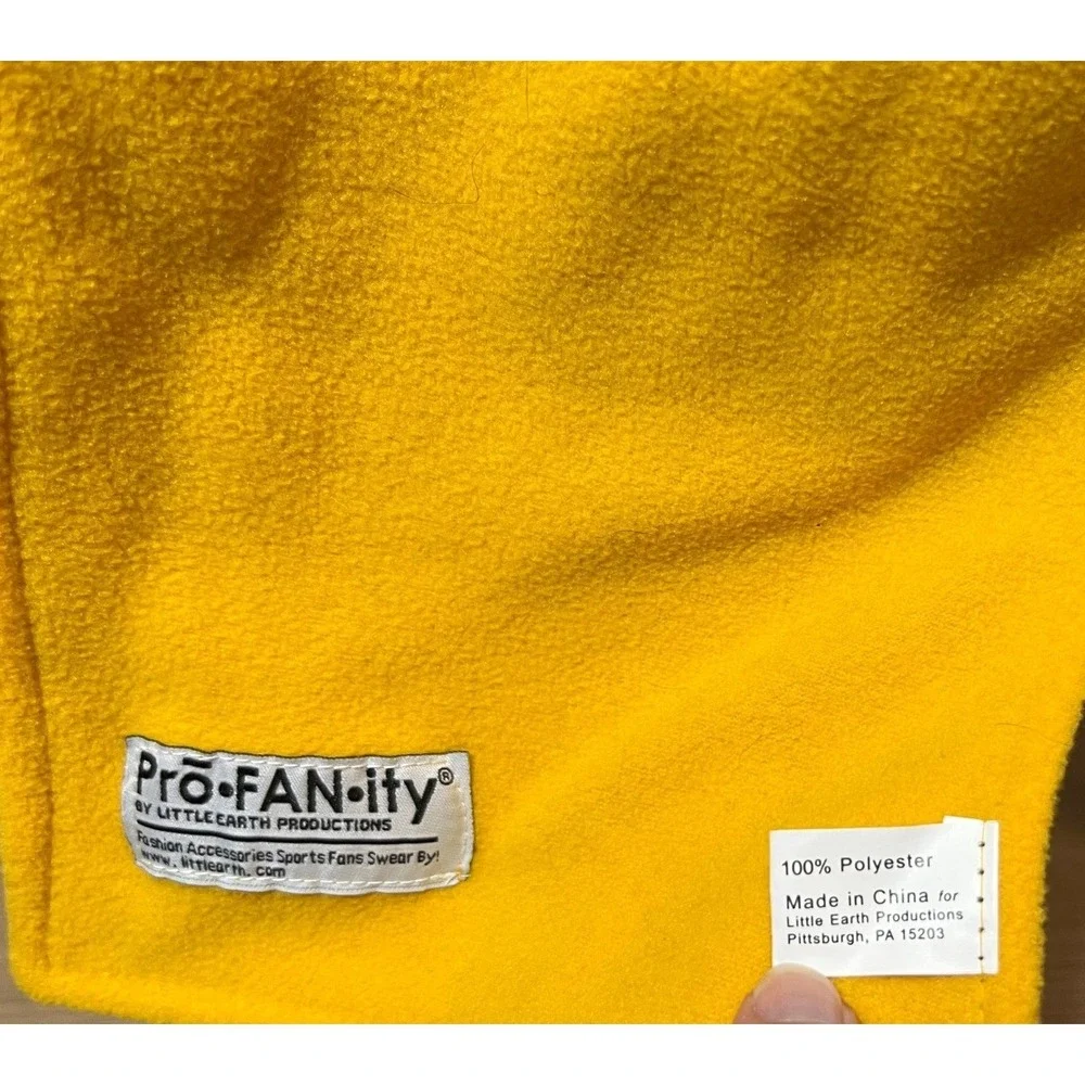 Minnesota Vikings‎ NFL Yellow and Purple Reversible Hoodie Scarf